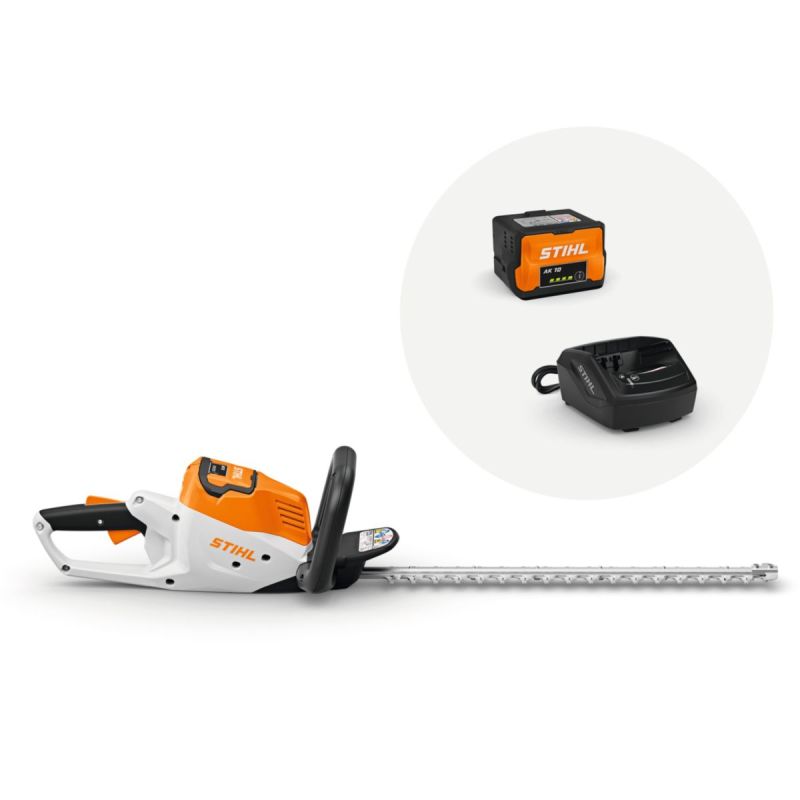 Stihl Akku-Heckenschere HSA 50 mit Akku und Ladegerät