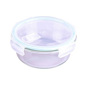 Steuber Glas Frischhaltedose rund mit Mikrowellen Klickdeckel 950ml Steuber Glas Frischhaltedose rund mit Mikrowellen Klickdeckel 950ml