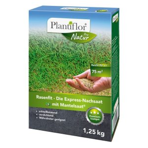Plantiflor Rasenfit – Die Express-Nachsaat mit Mantelsaat® 1,25kg Plantiflor Rasenfit – Die Express-Nachsaat mit Mantelsaat® 1,25kg