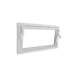Kippfenster Q59 800 x 500 mm ISO Glas weiss Kippfenster Q59 800 x 500 mm ISO Glas weiss