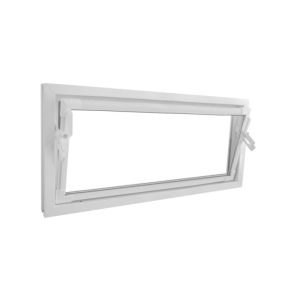 Kippfenster Q59 1000 x 500 mm ISO Glas weiss Kippfenster Q59 1000 x 500 mm ISO Glas weiss