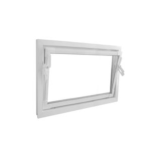 Kippfenster Q59 800 x 600 mm ISO Glas weiss Kippfenster Q59 800 x 600 mm ISO Glas weiss