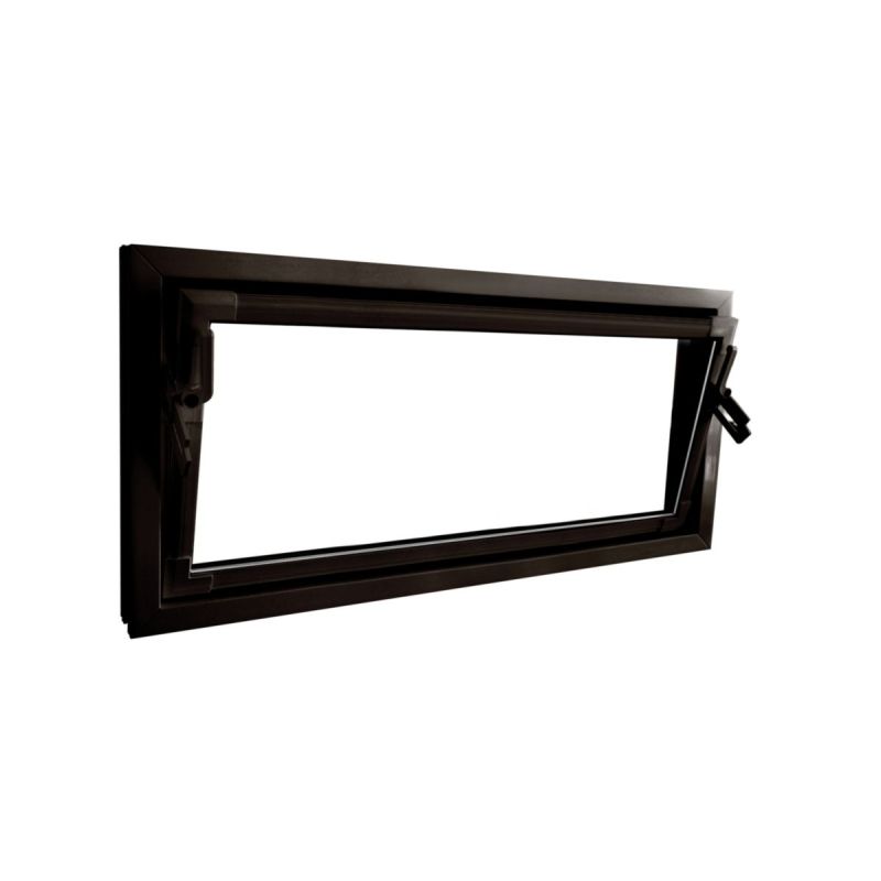 Kippfenster Q59 1000 x 500 mm ISO Glas braun