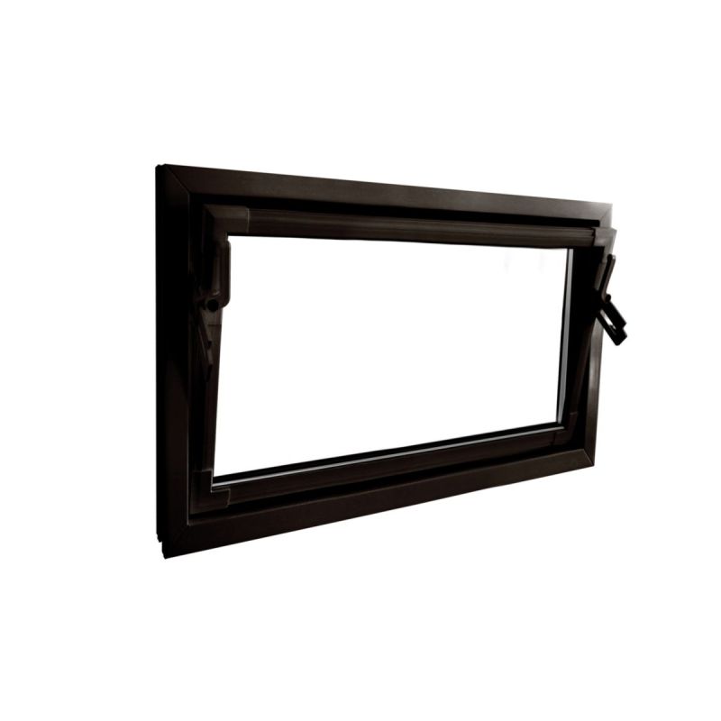 Kippfenster Q59 1000 x 600 mm Iso Glas braun