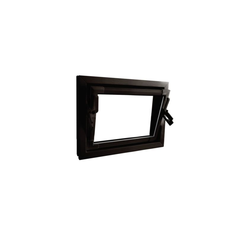 Kippfenster Q59 600 x 400 mm Iso Glas braun