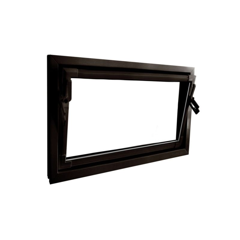 Kippfenster Q59 900 x 600 mm Iso Glas braun