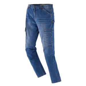 Terrax Workwear Herren Arbeitshose Denim Gr. 50 Marine