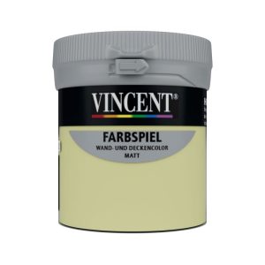 Vincent Wandfarbe Farbspiel "Grasgrün" matt 0,075 L