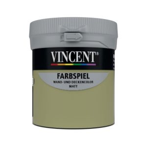 Vincent Wandfarbe Farbspiel "Schilf" matt 0,075 L Vincent Wandfarbe Farbspiel "Schilf" matt 0,075 L