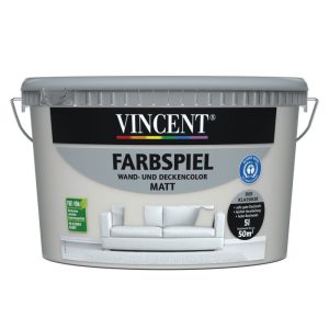 Vincent Wandfarbe Farbspiel "Granit" matt 5 L