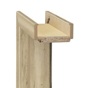 Türzarge 95-115 Risseiche 61×198,5 cm links Türzarge 95-115 Risseiche 61×198,5 cm links