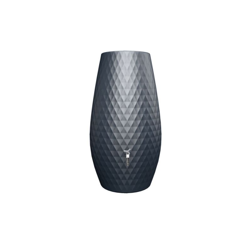 Garantia Bepflanzbare Regentonne TRIAGON graphite grey