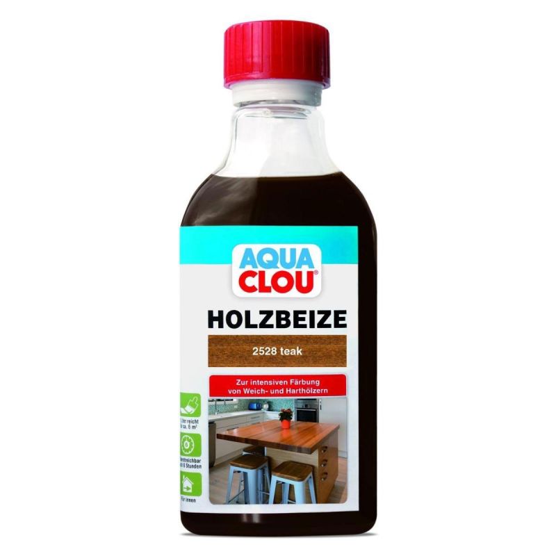 Clou B11 Aqua Holzbeize Teak 250 ml