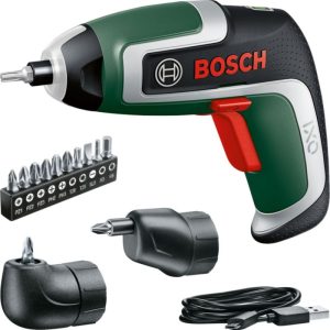 Bosch Professional Akku-Schrauber IXO 7-Set – Exzenteraufsatz und Winkelaufsatz Bosch Professional Akku-Schrauber IXO 7-Set – Exzenteraufsatz und Winkelaufsatz