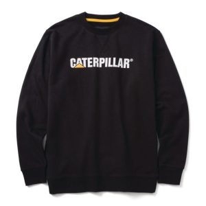 CAT Midweight Crewneck Sweatshirt black Gr. L CAT Midweight Crewneck Sweatshirt black Gr. L