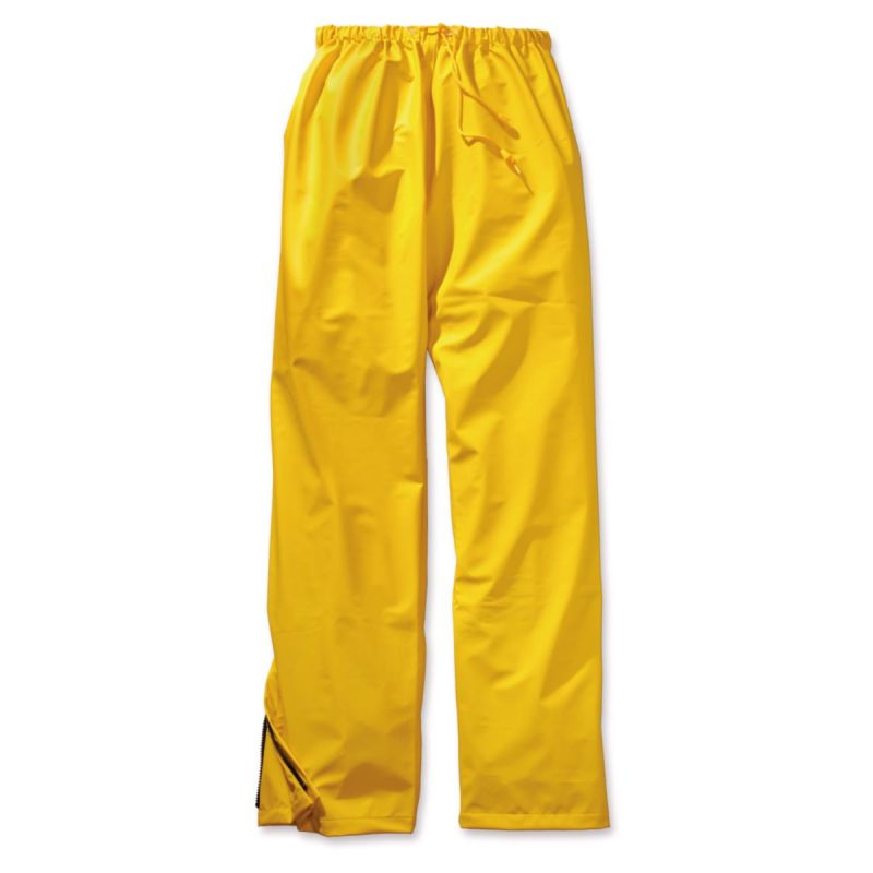 Scheibler PU-Regenbundhose gelb Gr. XL