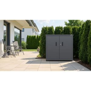 Weka Metall-Terrassenschrank Gary 1 klein Weka Metall-Terrassenschrank Gary 1 klein