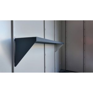 Weka Metall Regal 100cm für das Metallgerätehaus Gary Weka Metall Regal 100cm für das Metallgerätehaus Gary