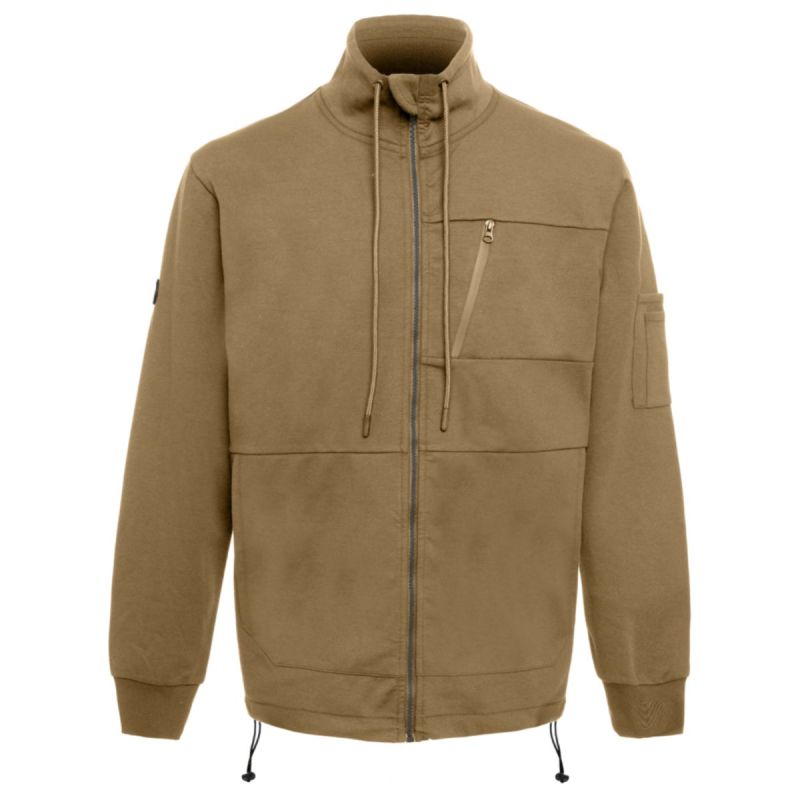 Terrax Workwear Sweatjacke Herren camel 2XL