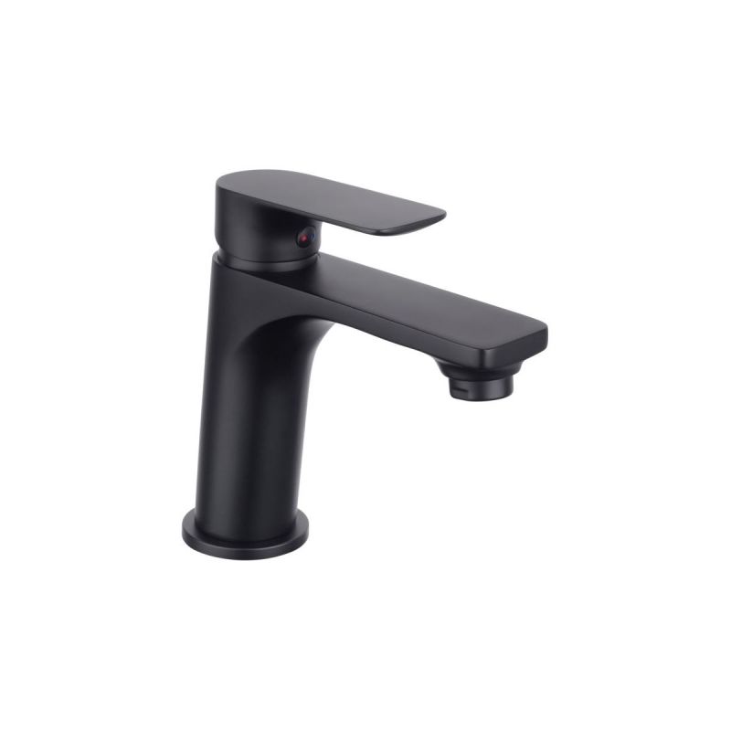 Cornat Waschtischarmatur-Set Edition Black, Druck-Ablauf, Farbe: Schwarz