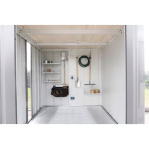 Biohort Gerätehaus Neo 2C Standardtüre silber-metallic Biohort Gerätehaus Neo 2C Standardtüre silber-metallic