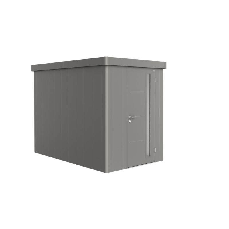 Biohort Gerätehaus Neo 3A Standardtüre quarzgrau-metallic