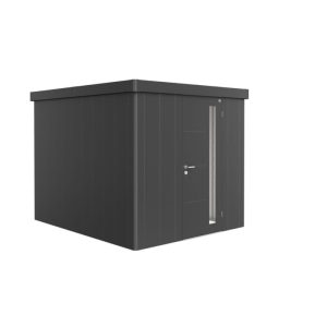 Biohort Gerätehaus Neo 3B Standardtüre dunkelgrau-metallic Biohort Gerätehaus Neo 3B Standardtüre dunkelgrau-metallic
