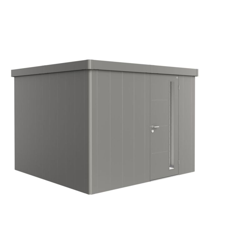 Biohort Gerätehaus Neo 3C Standardtüre quarzgrau-metallic