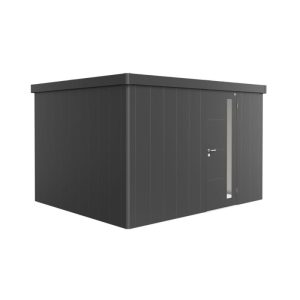 Biohort Gerätehaus Neo 3D Standardtüre dunkelgrau-metallic Biohort Gerätehaus Neo 3D Standardtüre dunkelgrau-metallic