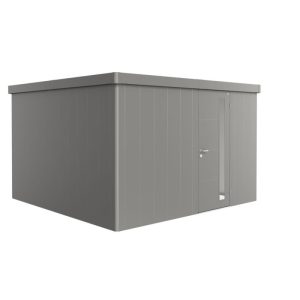 Biohort Gerätehaus Neo 4D Standardtüre quarzgrau-metallic Biohort Gerätehaus Neo 4D Standardtüre quarzgrau-metallic