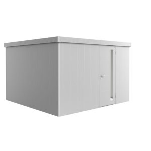Biohort Gerätehaus Neo 4D Standardtüre silber-metallic Biohort Gerätehaus Neo 4D Standardtüre silber-metallic
