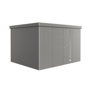 Biohort Gerätehaus Neo 3D Doppeltüre quarzgrau-metallic Biohort Gerätehaus Neo 3D Doppeltüre quarzgrau-metallic