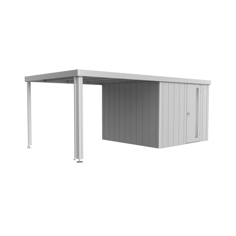 Biohort Seitendach zu Gerätehaus Neo Gr. 3A/3B/3C/3D silber-metallic
