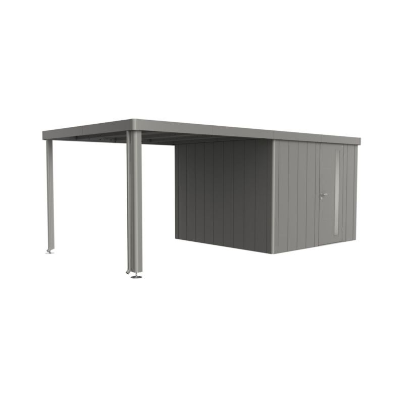Biohort Seitendach zu Gerätehaus Neo Gr. 3A/3B/3C/3D quarzgrau-metallic