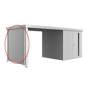 Biohort Seitenwand für Seitendach zu Gerätehaus Neo Gr. 2A/2B/2C/2D silber-metallic Biohort Seitenwand für Seitendach zu Gerätehaus Neo Gr. 2A/2B/2C/2D silber-metallic