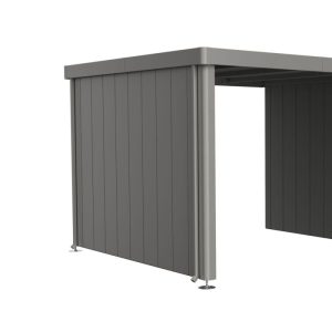 Biohort Seitenwand für Seitendach zu Gerätehaus Neo Gr. 3A/3B/3C/3D quargrau-metallic Biohort Seitenwand für Seitendach zu Gerätehaus Neo Gr. 3A/3B/3C/3D quargrau-metallic