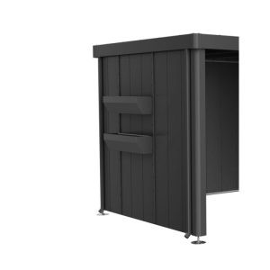 Biohort FloraBoard zu Seitendach Gerätehaus Neo dunkelgrau-metallic Biohort FloraBoard zu Seitendach Gerätehaus Neo dunkelgrau-metallic