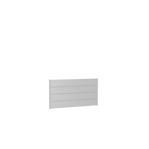 Biohort Wandpaneel für Sichtschutz ohne Acrylglas 180×90 silber-metallic Biohort Wandpaneel für Sichtschutz ohne Acrylglas 180×90 silber-metallic