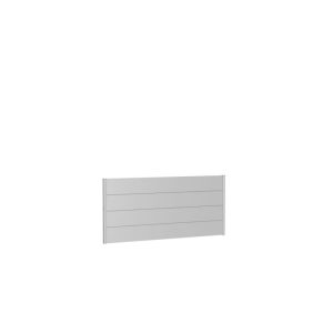 Biohort Wandpaneel für Sichtschutz ohne Acrylglas 200×90 silber-metallic Biohort Wandpaneel für Sichtschutz ohne Acrylglas 200×90 silber-metallic