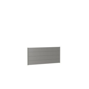 Biohort Wandpaneel für Sichtschutz ohne Acrylglas 200×90 quarzgrau-metallic Biohort Wandpaneel für Sichtschutz ohne Acrylglas 200×90 quarzgrau-metallic