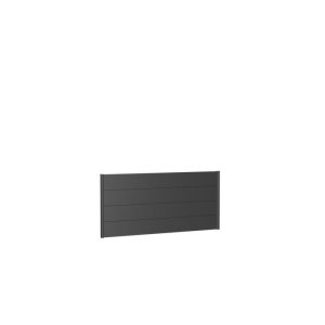 Biohort Wandpaneel für Sichtschutz ohne Acrylglas 200×90 dunkelgrau-metallic Biohort Wandpaneel für Sichtschutz ohne Acrylglas 200×90 dunkelgrau-metallic