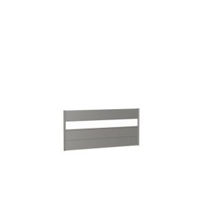 Biohort Wandpaneel für Sichtschutz mit Acrylglas 200×90 quarzgrau-metallic Biohort Wandpaneel für Sichtschutz mit Acrylglas 200×90 quarzgrau-metallic