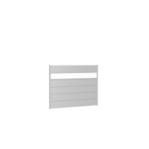 Biohort Wandpaneel für Sichtschutz mit Acrylglas 180×135 silber-metallic Biohort Wandpaneel für Sichtschutz mit Acrylglas 180×135 silber-metallic