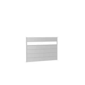 Biohort Wandpaneel für Sichtschutz mit Acrylglas 200×135 silber-metallic Biohort Wandpaneel für Sichtschutz mit Acrylglas 200×135 silber-metallic