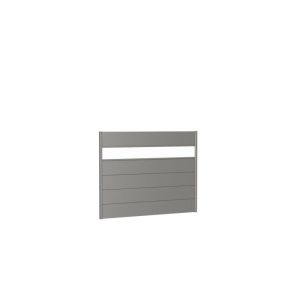 Biohort Wandpaneel für Sichtschutz mit Acrylglas 180×135 quarzgrau-metallic Biohort Wandpaneel für Sichtschutz mit Acrylglas 180×135 quarzgrau-metallic