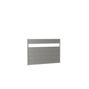 Biohort Wandpaneel für Sichtschutz mit Acrylglas 200×135 quarzgrau-metallic Biohort Wandpaneel für Sichtschutz mit Acrylglas 200×135 quarzgrau-metallic