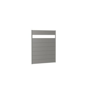 Biohort Wandpaneel für Sichtschutz mit Acrylglas 150×180 quarzgrau-metallic Biohort Wandpaneel für Sichtschutz mit Acrylglas 150×180 quarzgrau-metallic