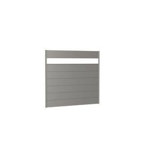Biohort Wandpaneel für Sichtschutz mit Acrylglas 200×180 quarzgrau-metallic Biohort Wandpaneel für Sichtschutz mit Acrylglas 200×180 quarzgrau-metallic