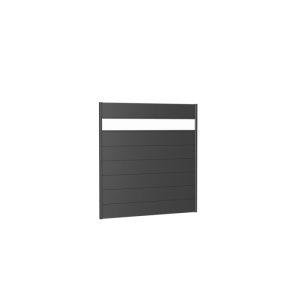 Biohort Wandpaneel für Sichtschutz mit Acrylglas 180×180 dunkelgrau-metallic Biohort Wandpaneel für Sichtschutz mit Acrylglas 180×180 dunkelgrau-metallic