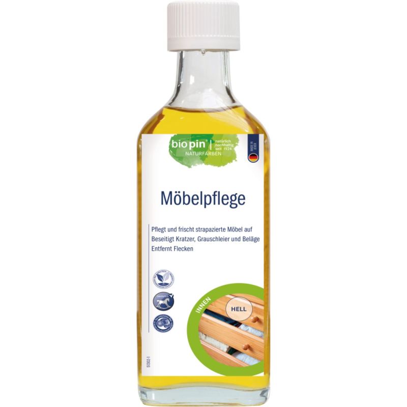 Biopin Möbel-Pflege Hell 0,250 l